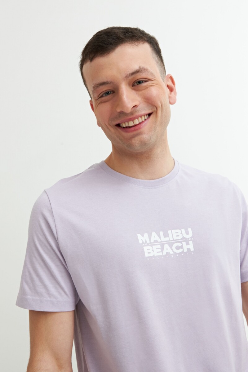 Remera Malibu LAVANDA