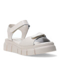 Sandalias de Mujer Bottero s dos velcros Blanco Hueso