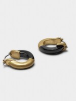 Aros Con Resina negro