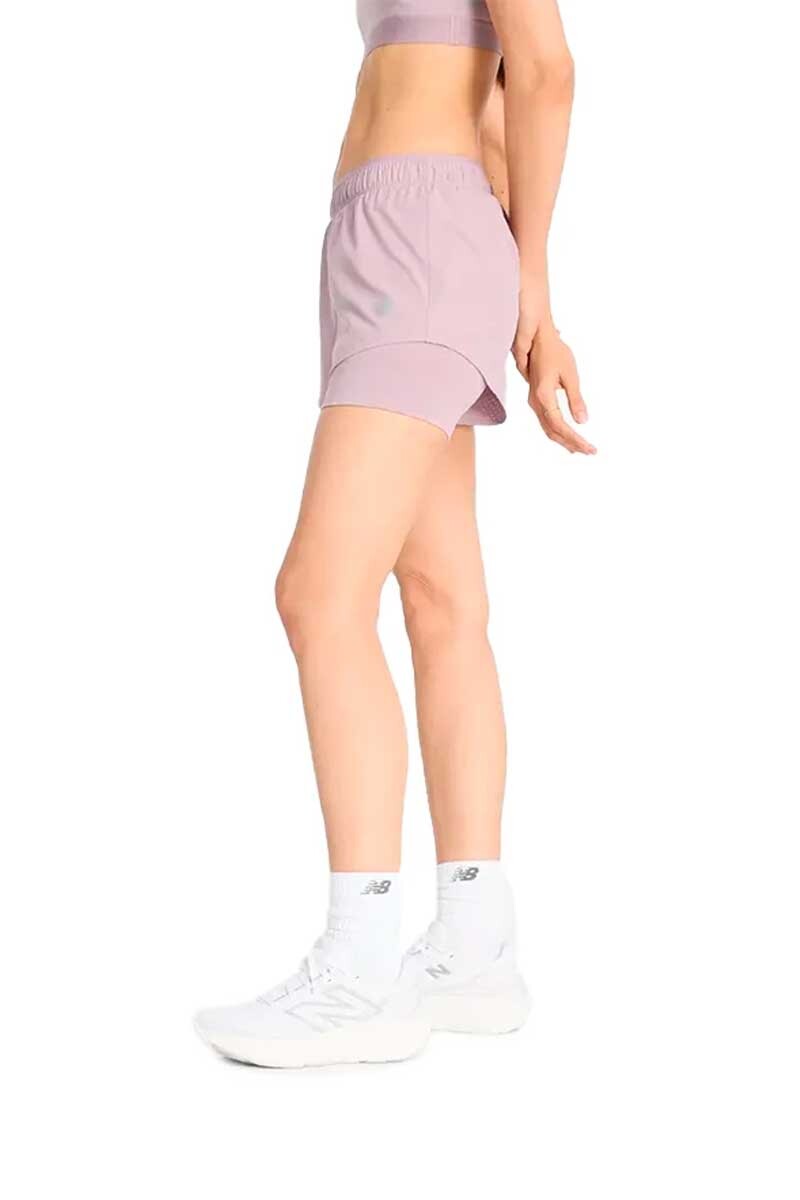 SHORT MUJER NEW BALANCE SE 2IN1 SH 3IN Violeta