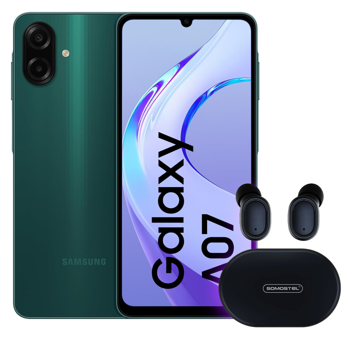 Samsung A07 4gb Ram 128gb 4g + Regalo - VERDE 