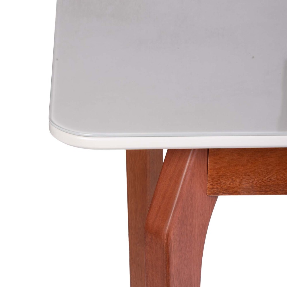 MESA DE COMEDOR MADERA-MDF-Y-VIDRIO ARCO