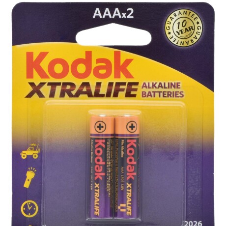 PILAS KODAK XTRALIFE ALKALINA AAA X2 PCS 30329461 PILAS KODAK XTRALIFE ALKALINA AAA X2 PCS 30329461