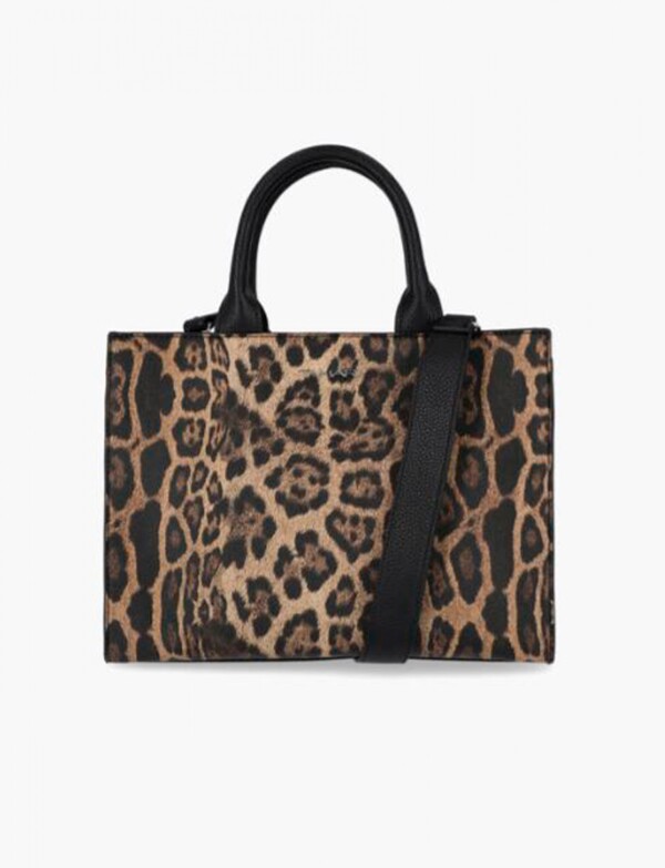 Cartera Oxford NEGRO/BEIGE