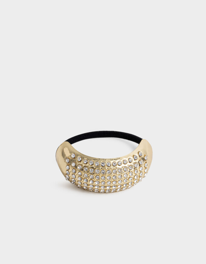 Gomitas Elásticas Cuff Gomita Elástica Cuff Strass - Combinacion Bicolor