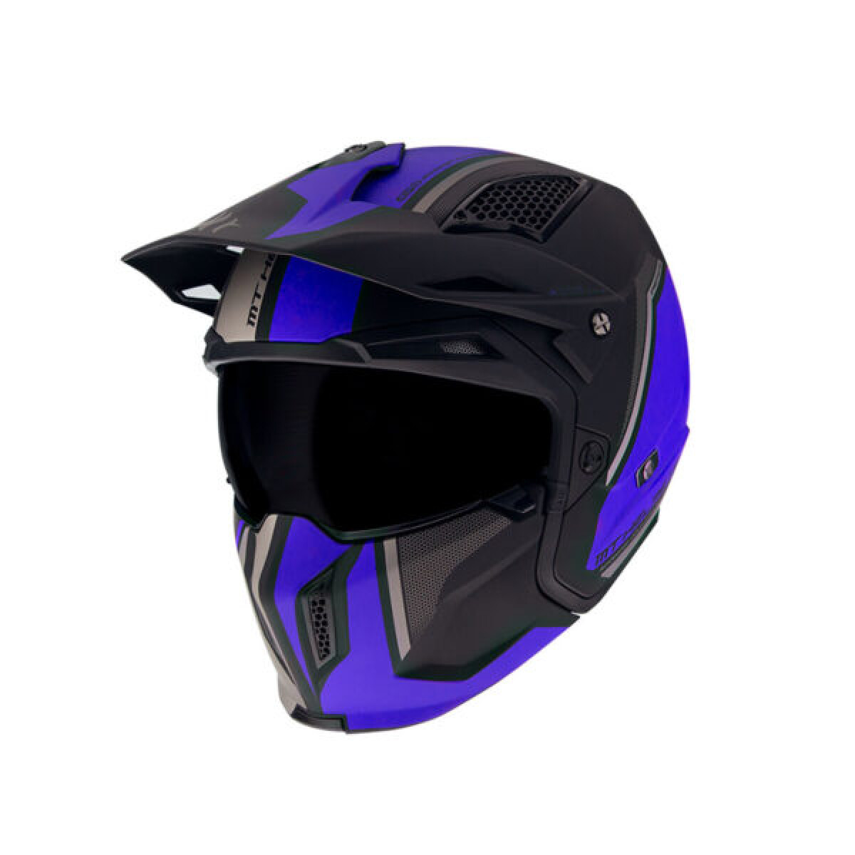 Casco MT Streetfighter SV + visor extra - Violeta 