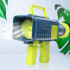 Ametralladora Bazooka Burbujero Pistola De Burbujas Infantil Variante Color Verde