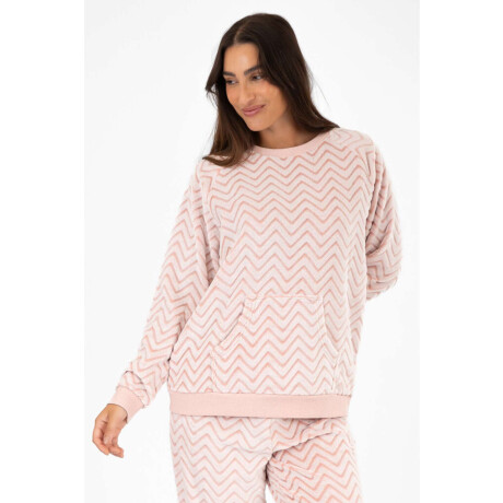 Pijama zigzag Marfil