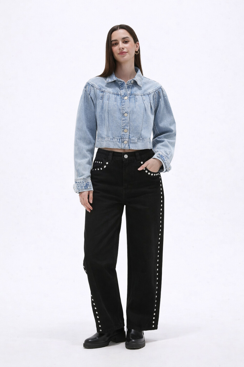 Campera Plaba Celeste