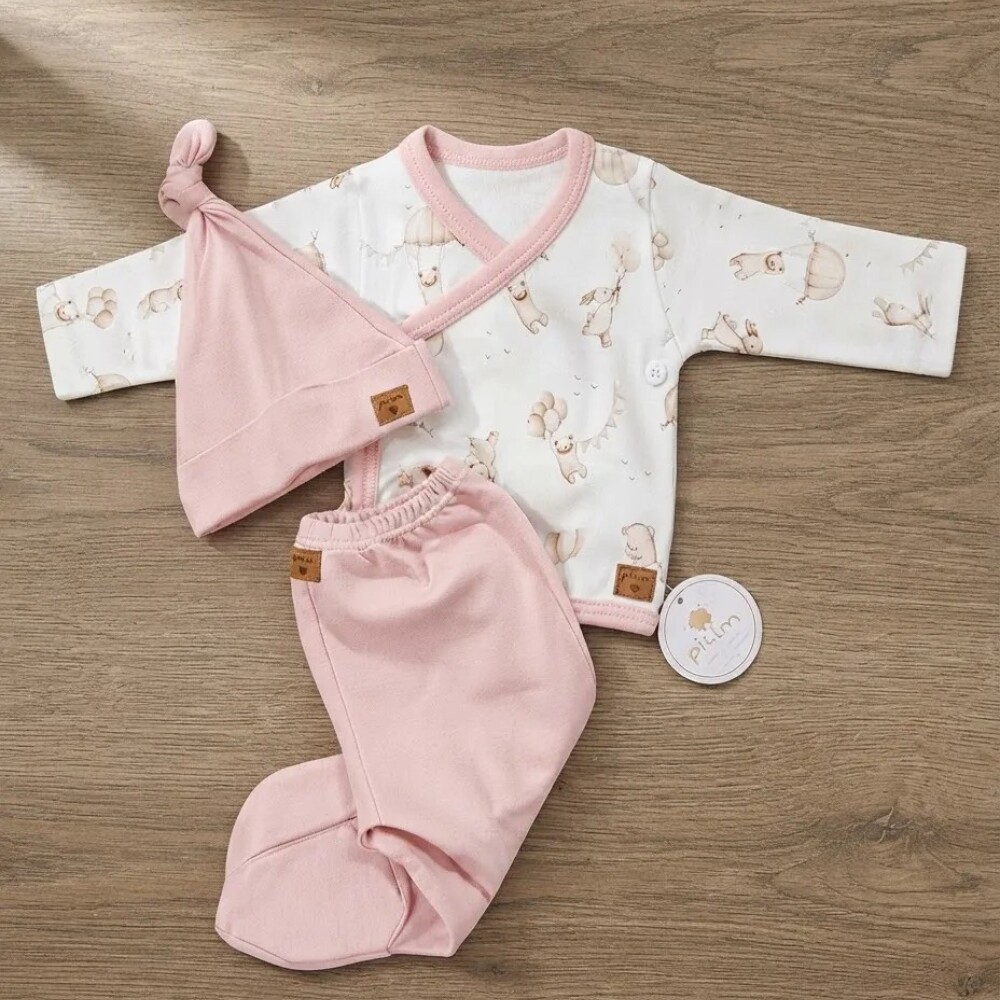 Primer muda PILIM estampada rosado