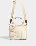 City Cartera City Canvas - Blanco Crudo