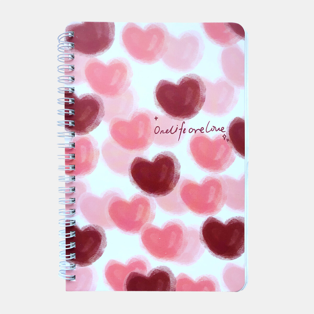 Libreta A5 Estampada - Diseño Rosa 04 