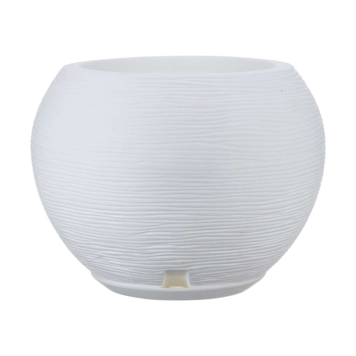 MACETA 32X32CM FLORENCA SISAL - BLANCA 