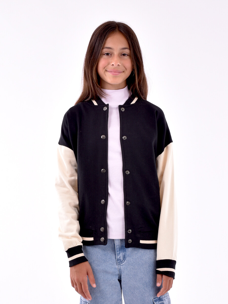 CAMPERA GRAFFITI - AZUL OSCURO 
