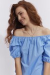 Blusa Tulipán Celeste