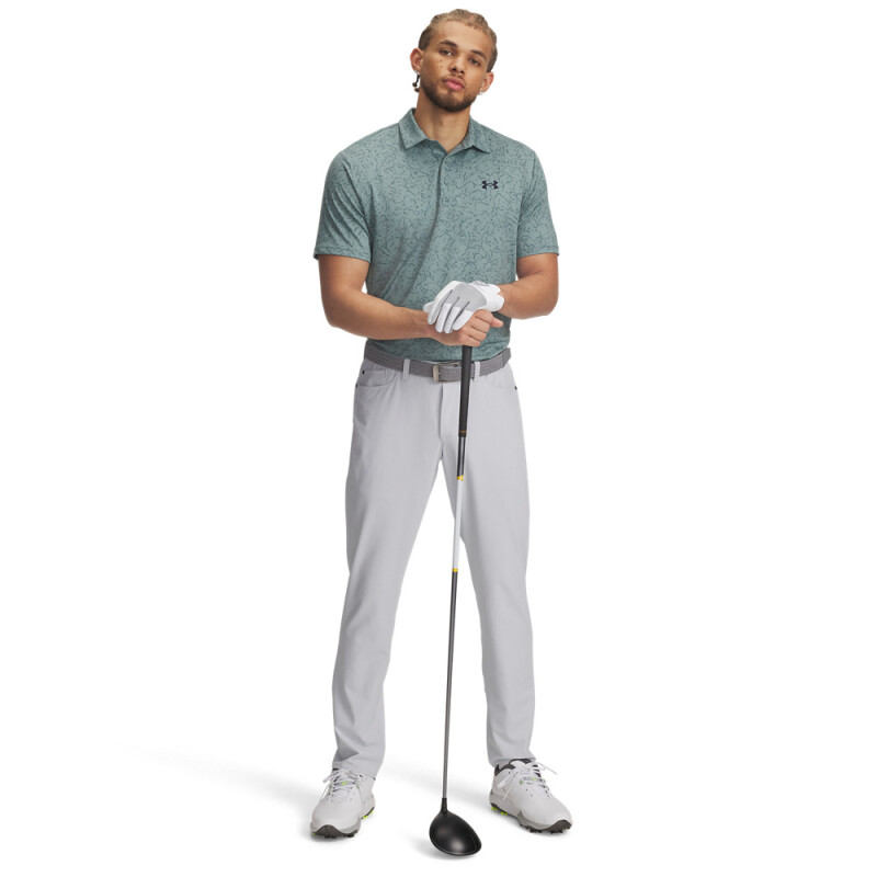 UA Playoff 3.0 Printed Polo GRN-323