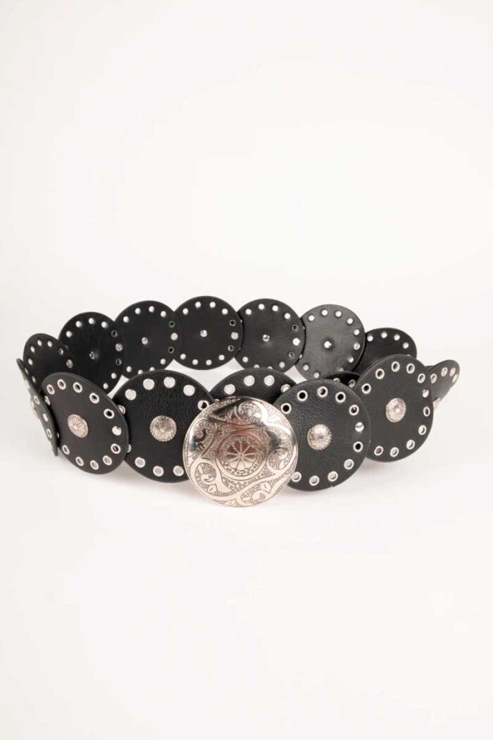 CINTURONES ACCESORIOS PIECE OF CAKE CINTURON ROWEN Negro