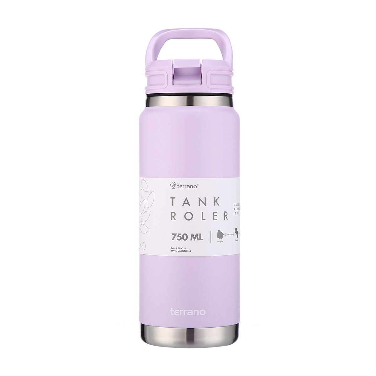 Botella Tank Roler 750ML - Lila 