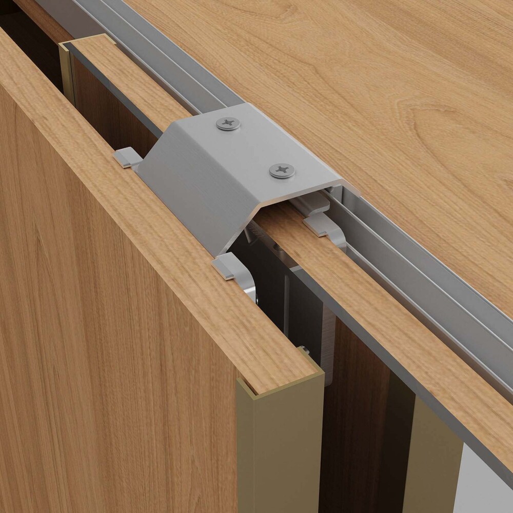 PLACARD 2 PUERTAS MDF MARRON TRENTINO