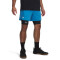 UA Vanish Woven 6in Shorts-RED BLU-452