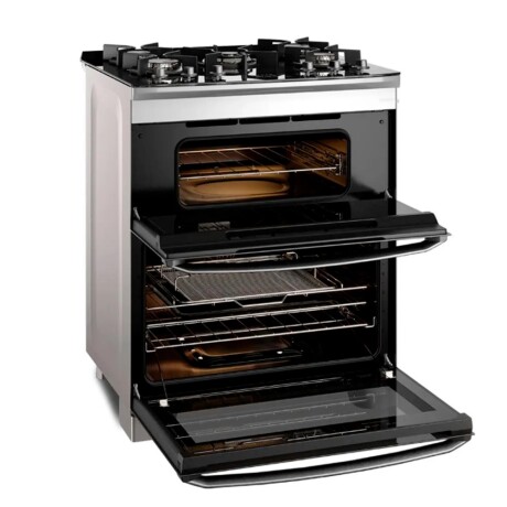 Cocina 5 Hornallas Doble horno mesada vidrio Electrolux FE5AD Cocina 5 Hornallas Doble horno mesada vidrio Electrolux FE5AD