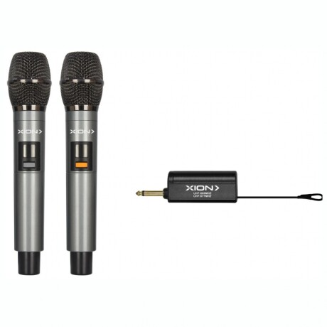 Doble Micrófono Inalámbrico XION XI-MICWDUO Doble Micrófono Inalámbrico XION XI-MICWDUO