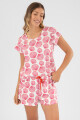 Pijama shell short Rosado