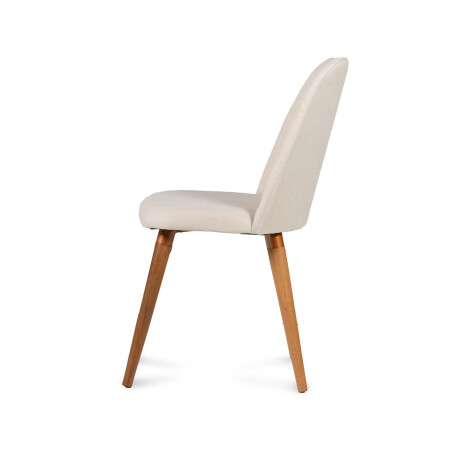 Silla New Drop - Tela Rústica Linked 02 (Beige)
