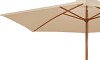 Sombrilla - Madera Natural Beige