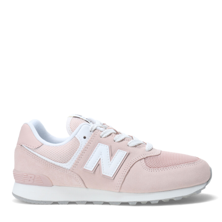 Championes Infantiles New Balance 574 Rosa - Blanco