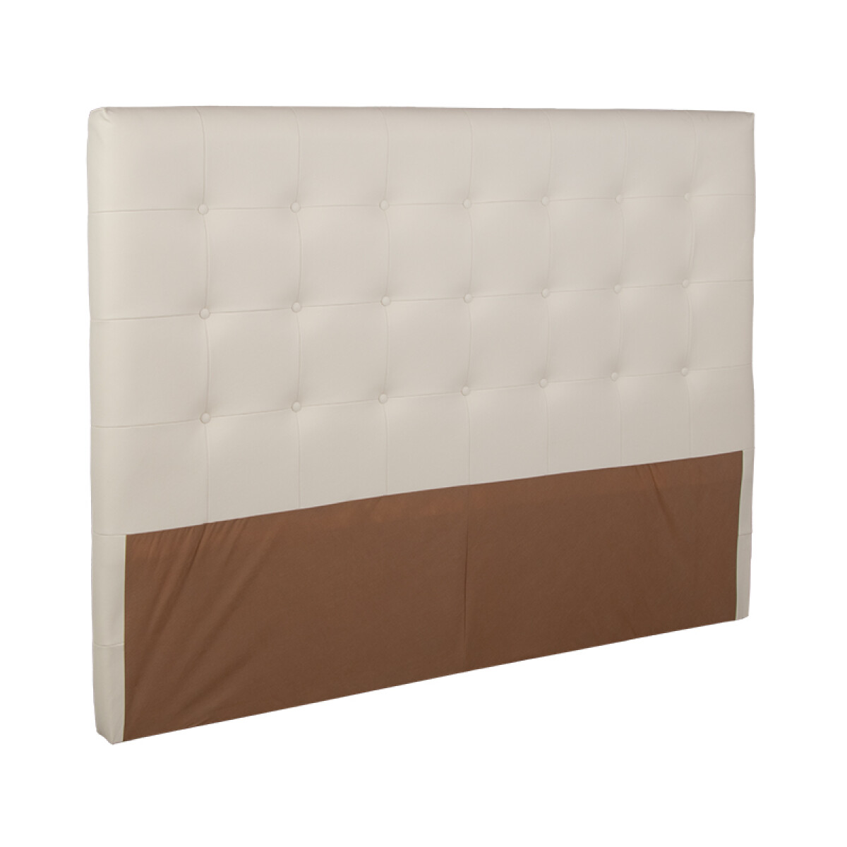 RESPALDO 2 PLAZAS (2.00 MTS) - KING - TAPIZADO TELA BEIGE 