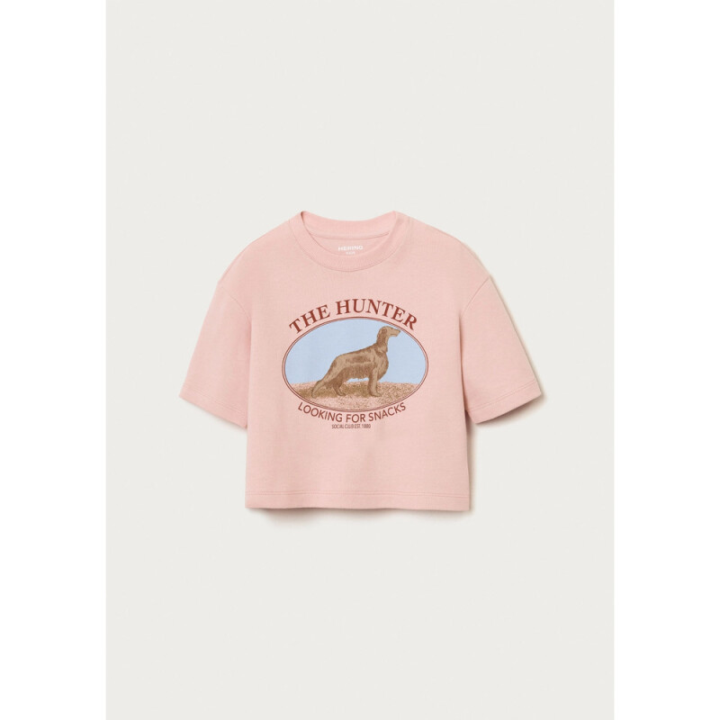 BLUSA MM FEM ROSA/GRAFITO