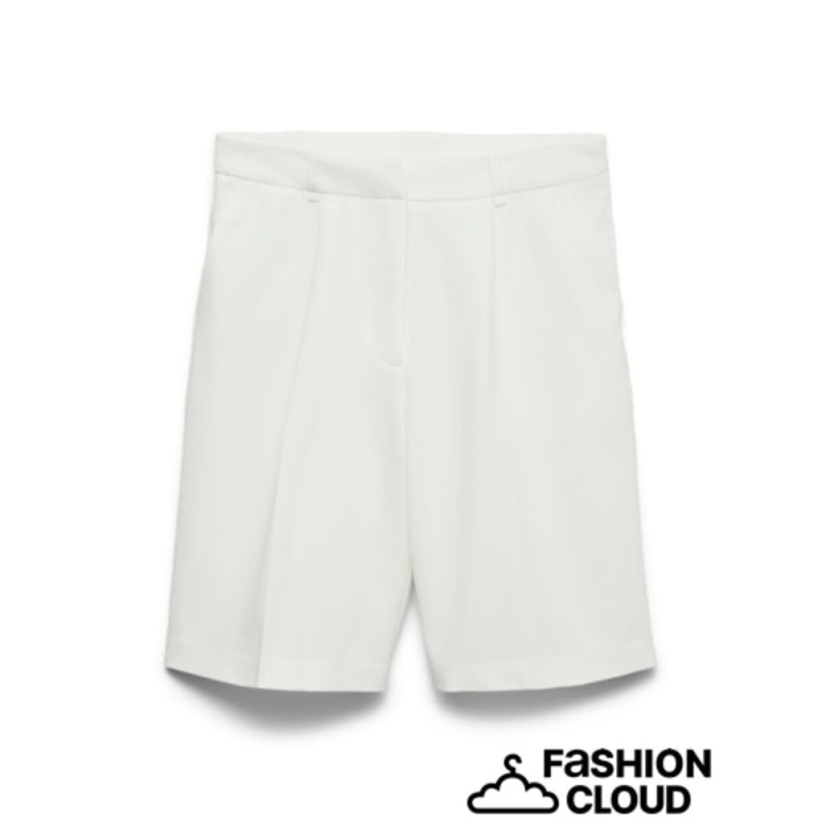AWPASSI MW KNEE SHORTS - SNOW WHITE 