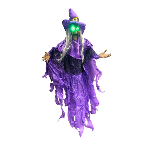 Bruja Colgante con Luz y Sonido Bruja Colgante con Luz y Sonido