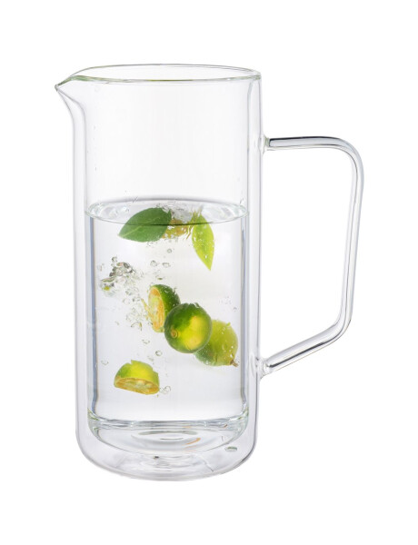 JARRA DE AGUA TERMICA DOBLE PARED 1LT BOROSILICATO JARRA DE AGUA TERMICA DOBLE PARED 1LT BOROSILICATO