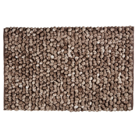 Alfombra baño ORREFORS 60x90 marrón Marrón