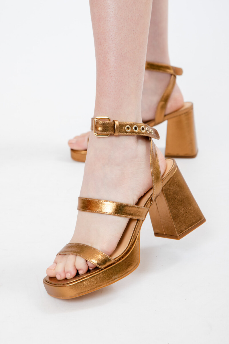 Sandalia Vienna Bronce