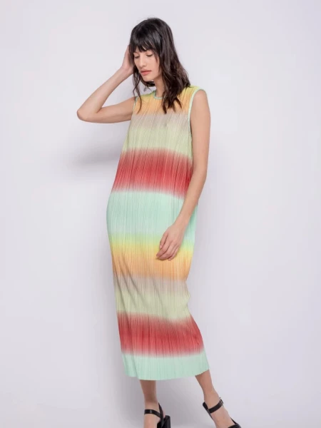 VESTIDO D.CASSIN SOMME MULTICOLOR