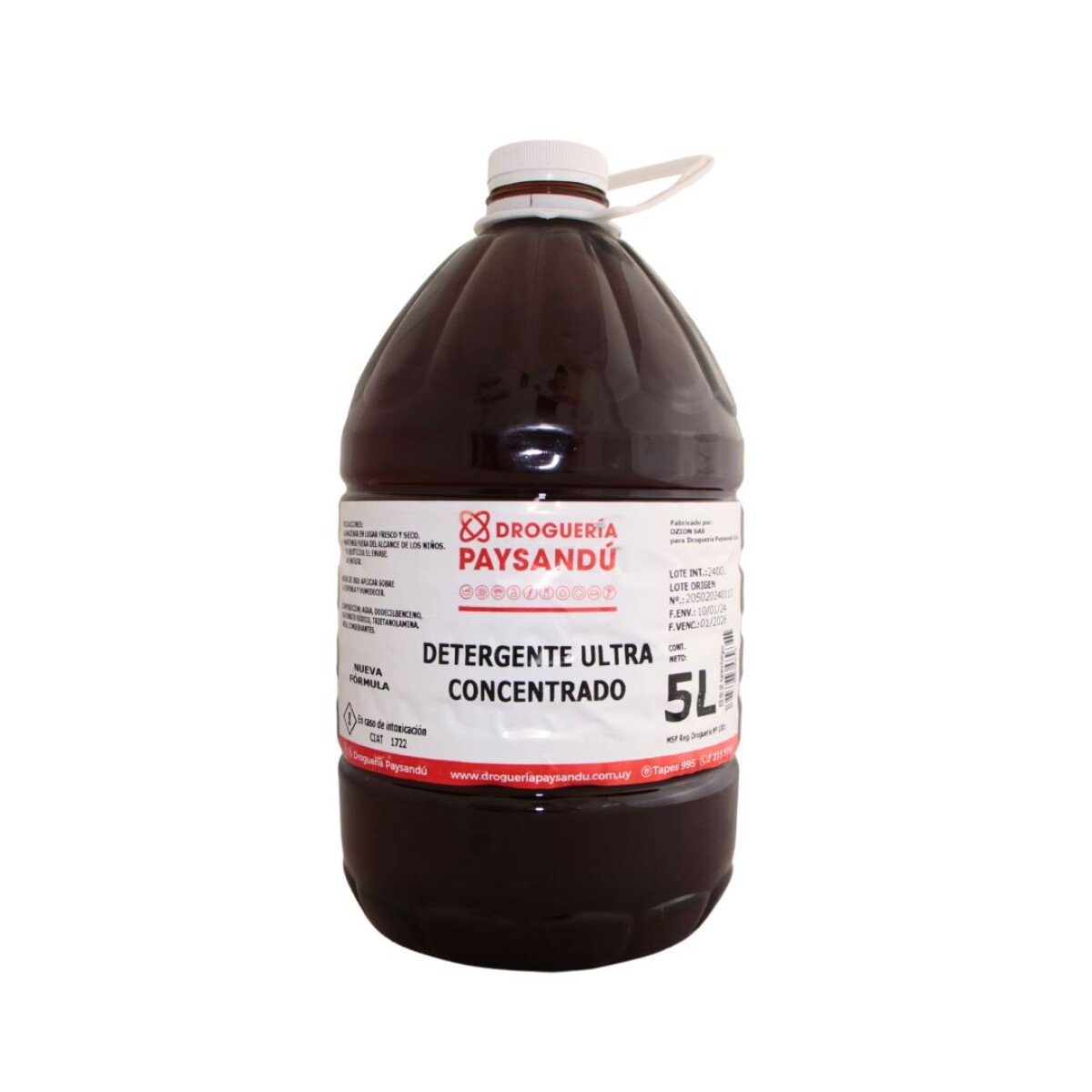 Detergente Ultra Concentrado - 5 L 