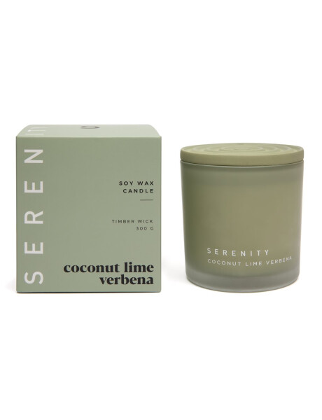 VELA AROMATICA 295ML SERENITY COCONUT LIME VELA AROMATICA 295ML SERENITY COCONUT LIME