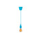 ACDC271 Luminaria Colgante De Techo Colorful Azul