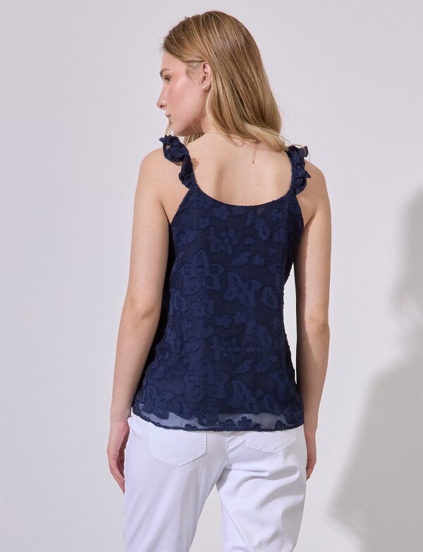 Blusa Gasa Labrada AZUL