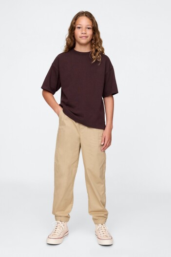 Jogger Relaxed Niño Iconic Khaki