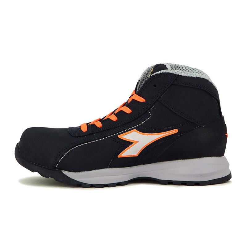 Diadora Utility Bota Glove Mds Mid S3 Hro Src Marino-naranja