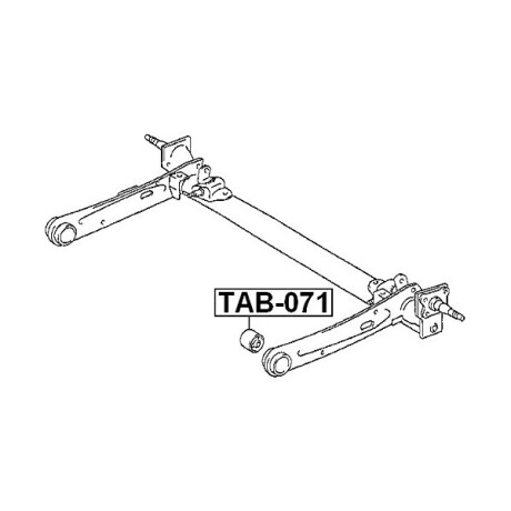 BUJE TOYOTA BUJE EJE TRAS.TERCEL - BUJE TOYOTA BUJE EJE TRAS.TERCEL -