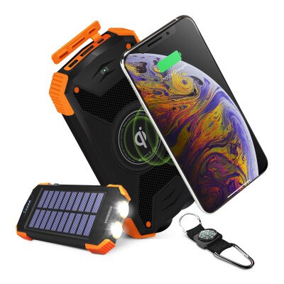 Powerbank Solar Hypergear IPX5 10000mAh Qi + Usb Powerbank Solar Hypergear IPX5 10000mAh Qi + Usb