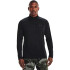 UA Tech 2.0 1/2 Zip-RED BLK-001