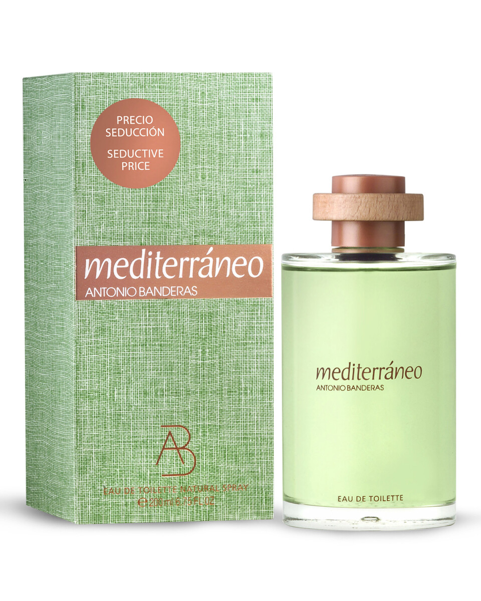 Perfume Antonio Banderas Mediterráneo EDT 200 ml Original 
