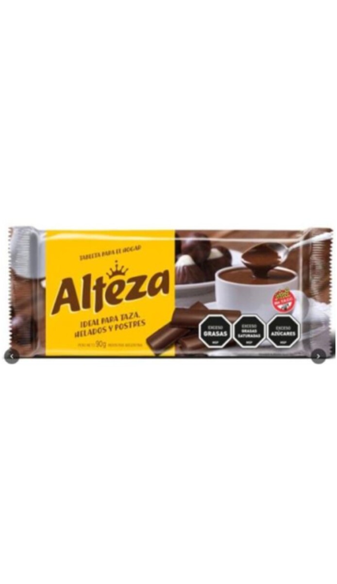 CHOCOLATE TAZA ALTEZA 90 UNIDAD 