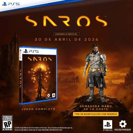SAROS PS5 SAROS PS5